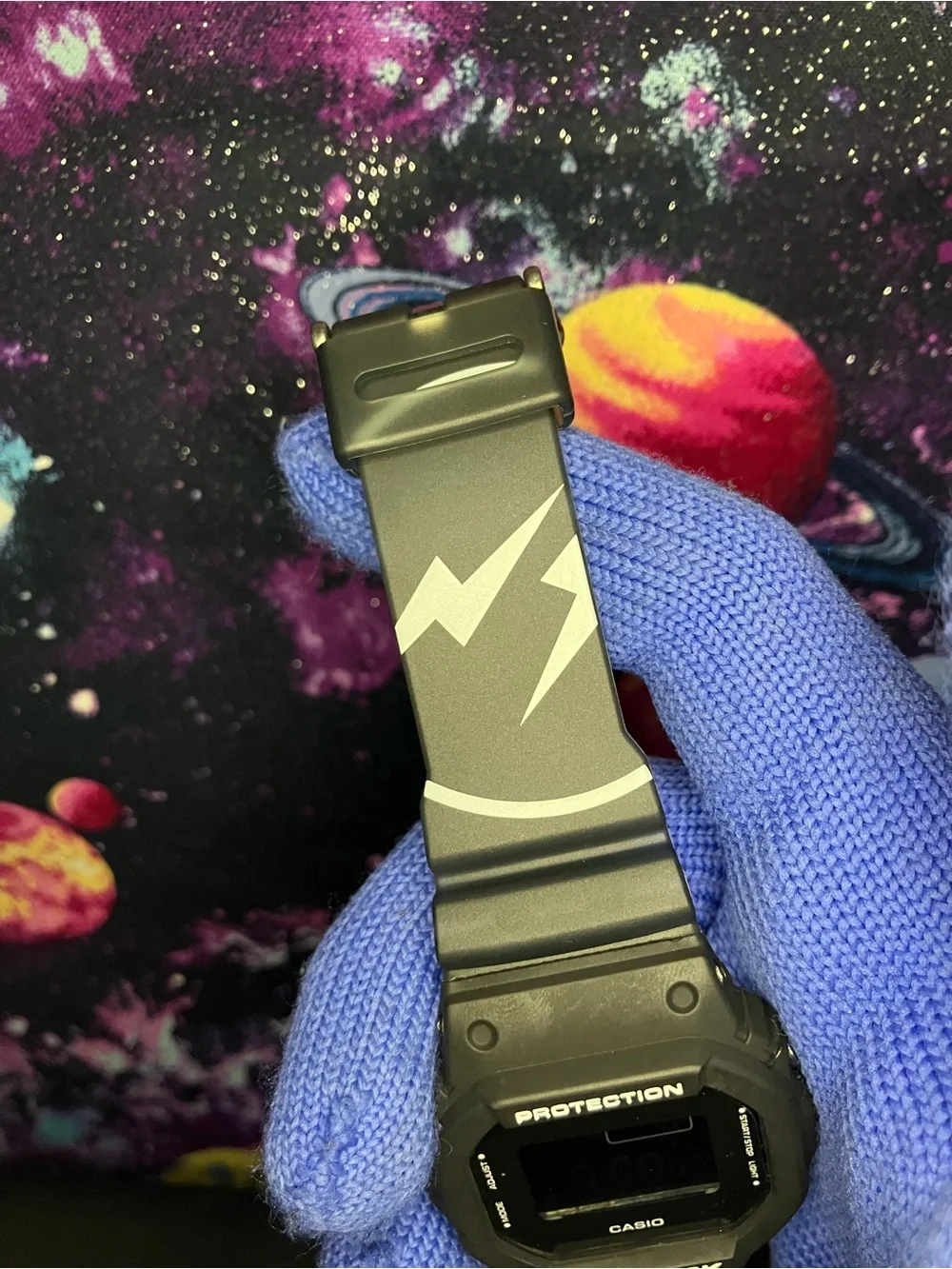 Custom G Shock Pokimon Collab Black Colorway